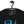 T-shirt Noir Unisexe en Coton Biologique Symbole Kanji 