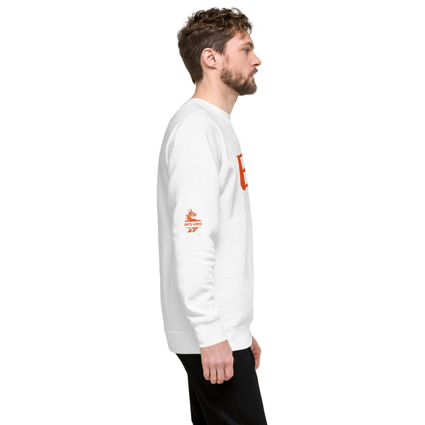Sweatshirt Premium Unisexe Symbole Kanji "Japan" Orange
